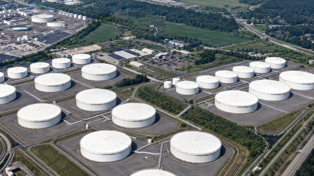 Защита резервуаров нефтяного комплекса Korea National Oil Corp.