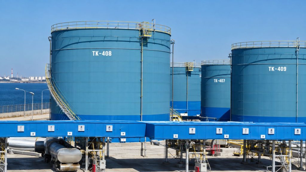 Антикоррозийная защита нефтяного терминала Пхёнтхэк (Южная Корея)